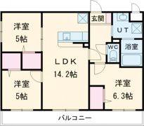 Felicias(フェリシアス)の間取り画像