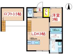 Luce（ルース）の間取り画像