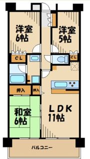アンビシャスパーク南大沢の間取り画像