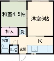 コスモスハイツの間取り画像