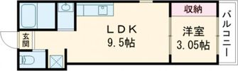 Luminart明石の間取り画像