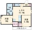 クリエオーレ誉田の間取り画像