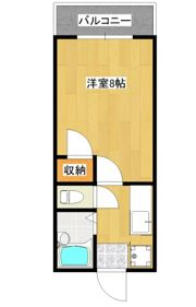 ロゼーヌ城西の間取り画像