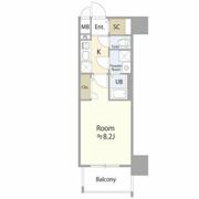 エスリード大曽根プレシャスの間取り画像