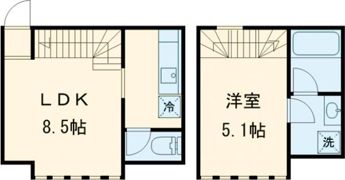 砂川ビレッジEASTの間取り画像