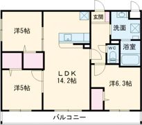 Felicias(フェリシアス)の間取り画像