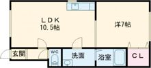 エクレールⅡの間取り画像