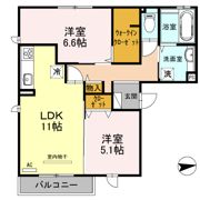 フローラの間取り画像