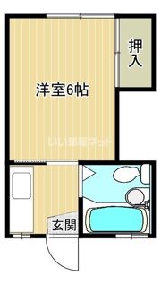 ハイツイシカワの間取り画像