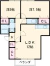 Villa Fujiyoshiの間取り画像