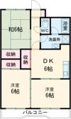 レジデンス親和の間取り画像