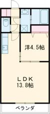 アーバン・フラッツ加西の間取り画像