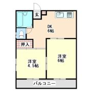 トパーズ東谷山の間取り画像