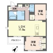 クレスティークの間取り画像