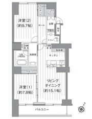 T’s garden北柏 2号棟の間取り画像
