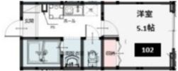 ラフォン一ノ割の間取り画像