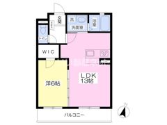 サザンパレスの間取り画像