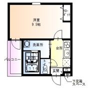 フジパレス豊里Ⅵ番館の間取り画像