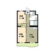 コンコース堀之内の間取り画像
