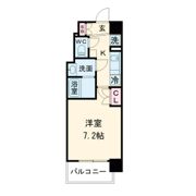 BPRレジデンス新梅田の間取り画像