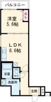 フジパレス瑞光ⅩⅠ番館の間取り画像