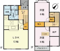 ベルコリーヌの間取り画像