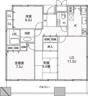 リバーサイド隅田セントラルタワーパレスの間取り画像