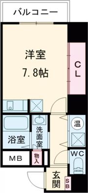 AXiS神戸みなと元町の間取り画像