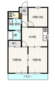 KIマンションの間取り画像