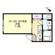 ベイルームグレイス相模大野の間取り画像