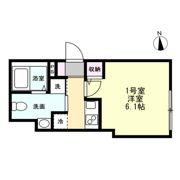 ベイルーム本厚木クレストの間取り画像