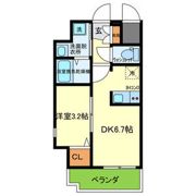 ONLYONEキセラの間取り画像