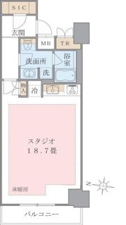 Brillia ist 東雲キャナルコートの間取り画像