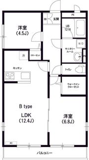 リブリ・桜が丘Ⅱの間取り画像