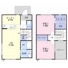 河合様戸建賃貸住宅の間取り画像