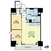 ザ・ライオンズフォーシア鶴見の間取り画像
