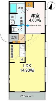 S－TEK Takaの間取り画像