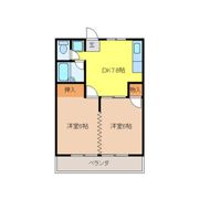 ハイツコスモスの間取り画像