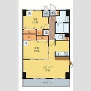 ベルシティ榴ヶ岡の間取り画像