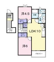メゾン山水の間取り画像