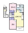 メゾン山水の間取り画像