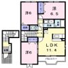 サンリット パレスCの間取り画像