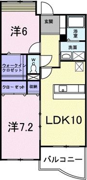リーバ グラジーアの間取り画像
