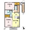 アベリア358の間取り画像