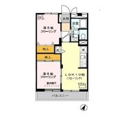 グローリアスハイツの間取り画像