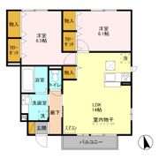 House of ブライトの間取り画像