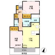 ノールメゾン Ⅳの間取り画像