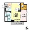アベニュー有玉の間取り画像