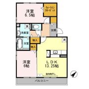 サンフレンズ Bの間取り画像