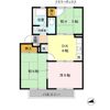 平尾ハイツの間取り画像